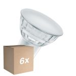 Multipack 6x Osram LED Superstar Reflector Spot GU10 PAR16 4.1W 350lm 120D - 940 Cool White | Best Colour Rendering - Dimmable - Replaces 32W