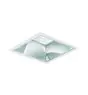 Philips LED Downlight LuxSpace Square DN572B 10.3W 1350lm 80D - 830 Warm White | 214mm - Aluminium Reflector