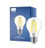 Philips MASTERValue LED E27 Pear Filament Clear 7.8W 1055lm - 940 Cool White | Best Colour Rendering - Dimmable - Replaces 75W